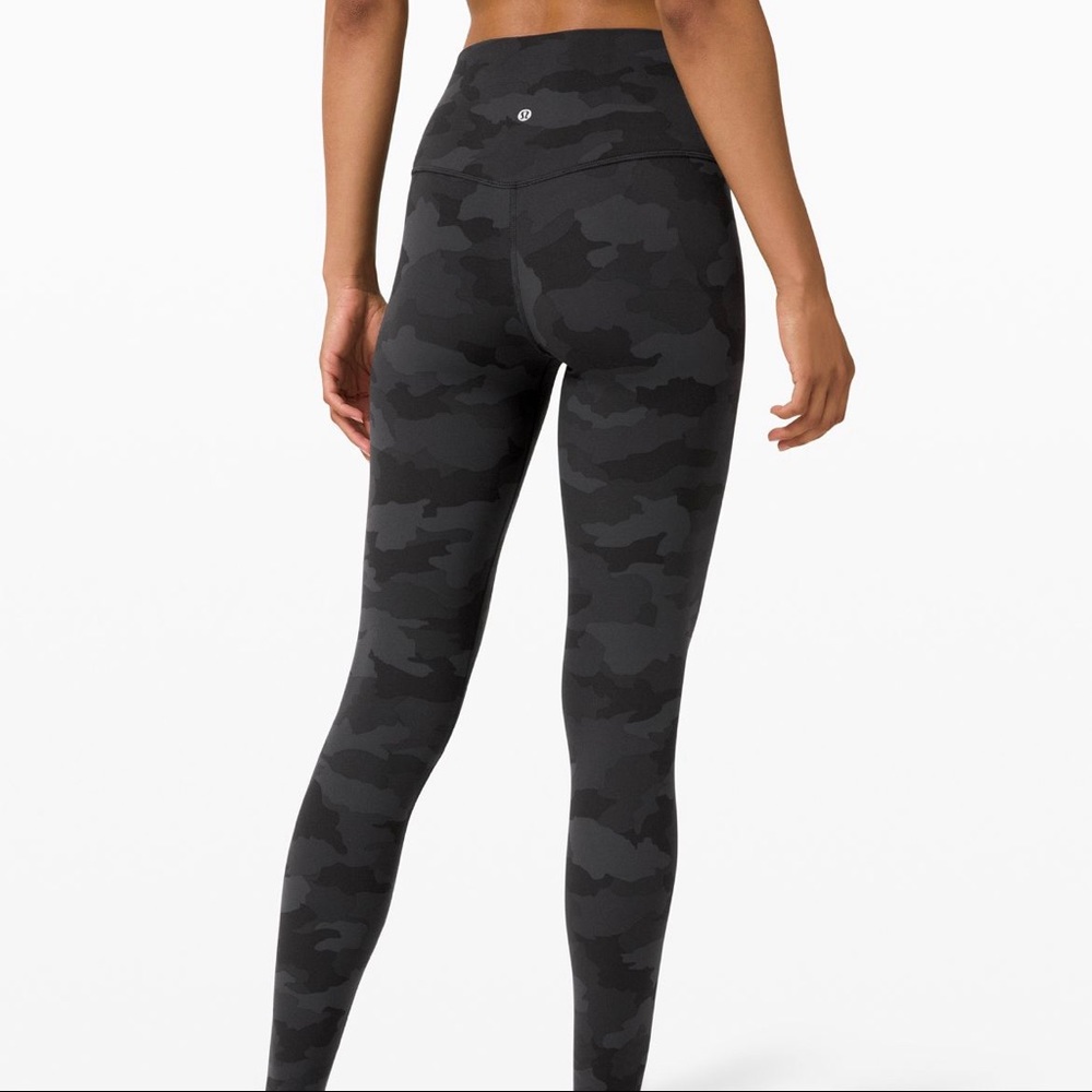 Lululemon Dark Grey Camo Align